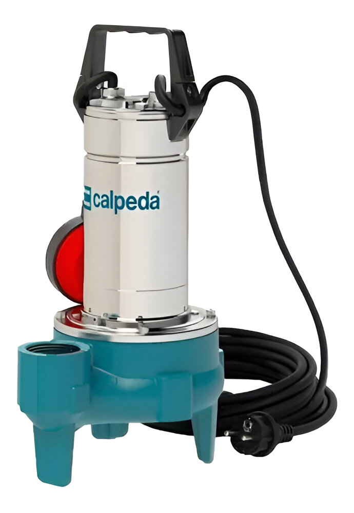 BOMBA2 HP SUMERGIBLE AGUAS NEGRAS, 220V, GQSM50-50-15-6N, CALPEDA