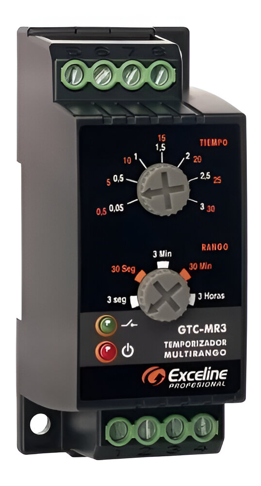 TEMPORIZADOR 0.15S -6H, GTC-MR6, EXCELINE