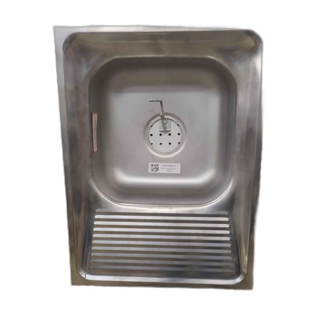 BATEA LAVADO DE ROPA B60X45, P/SOBREPONER, FANAINOX