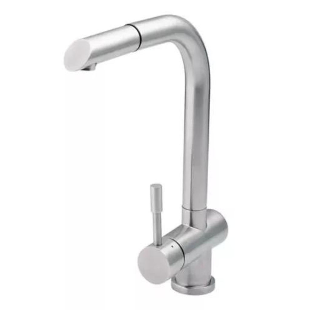 FREGADERO INOX MONOMANDO, MANG. EXTRAIBLE, FP