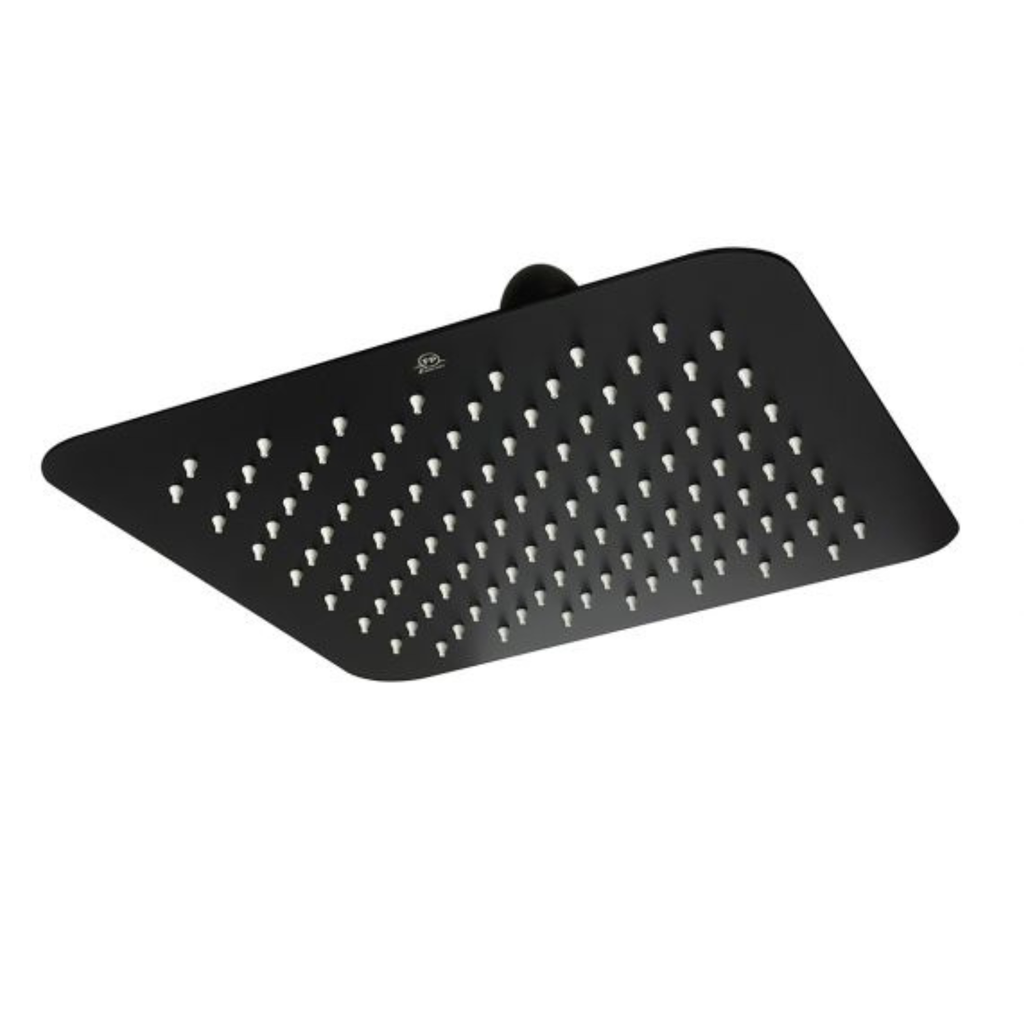 REGADERA QUADRA BLACK MATE 12",35ACC830,  FP