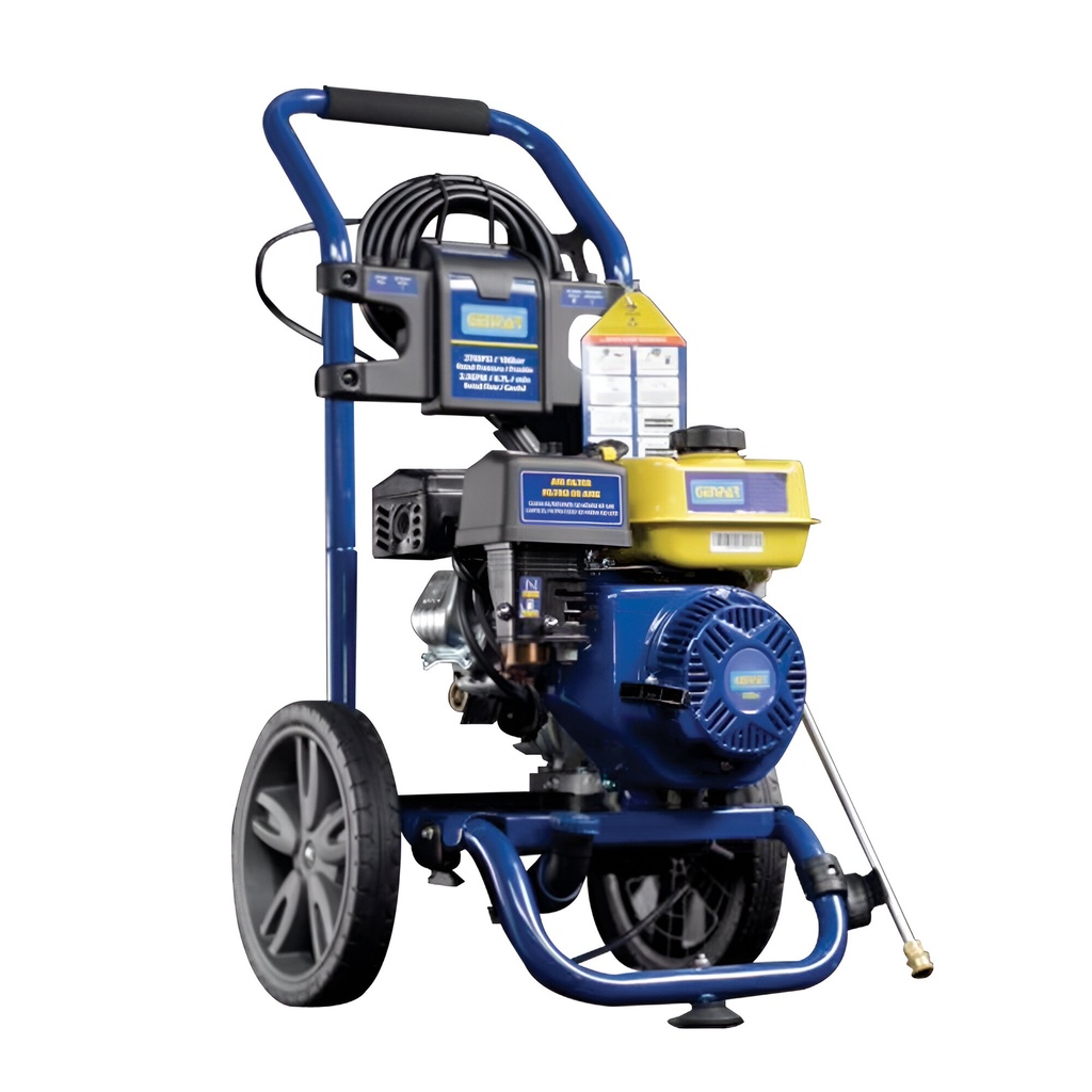HIDROLIMPIADORA 2700 PSI, A GASOLINA C/MOTOR 7HP, C/RUEDAS GENPAR