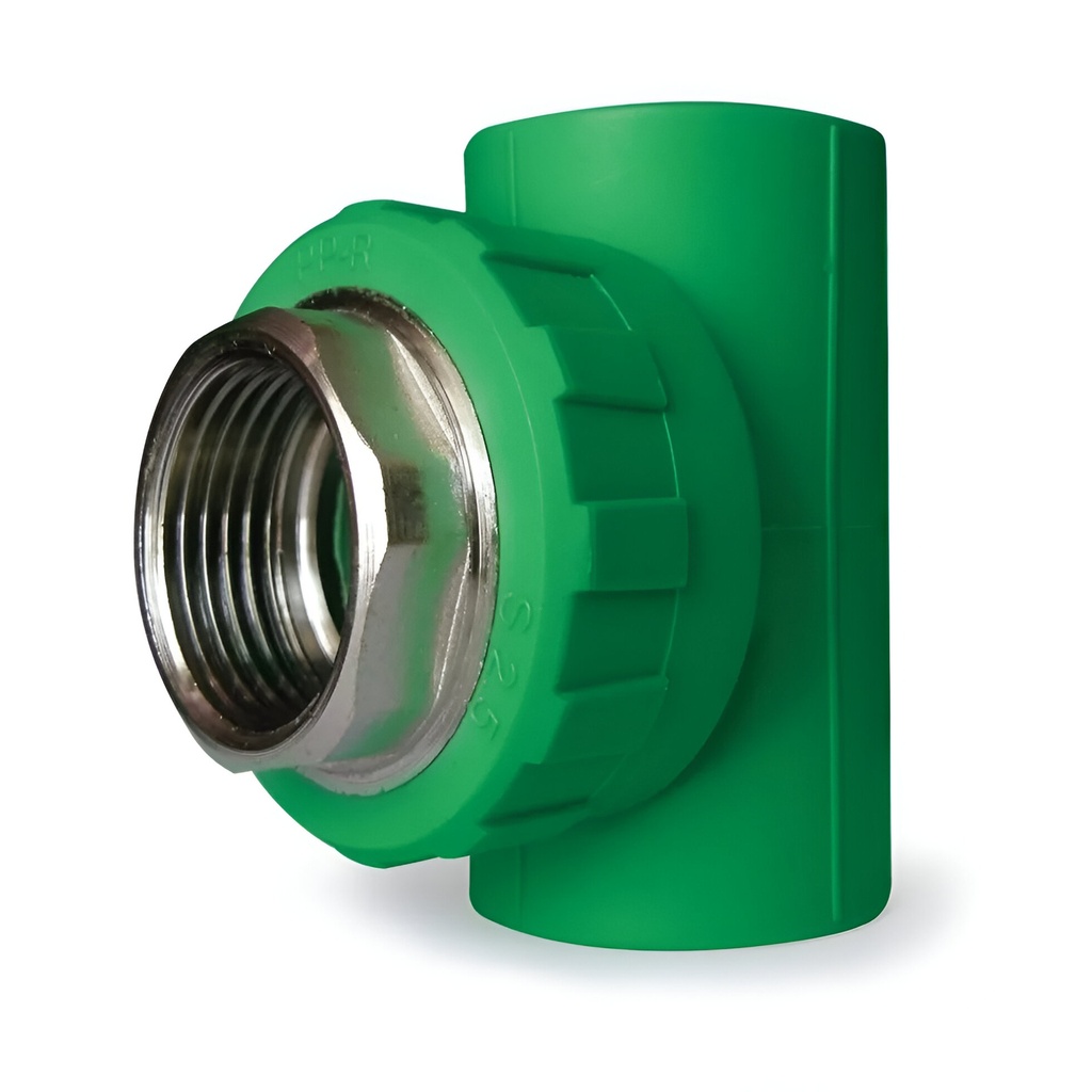 TEE CON ROSCA HEMBRA 25 MM X 3/4", DONSEN