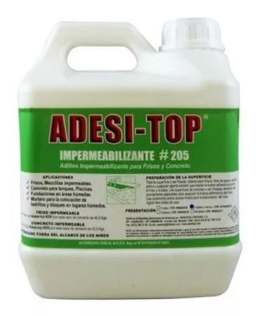 HIDROFUGO # 205 ADESI-TOP (GALON)