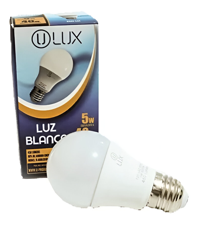 BOMBILLO LED 5W E27 LUZ BLANCA