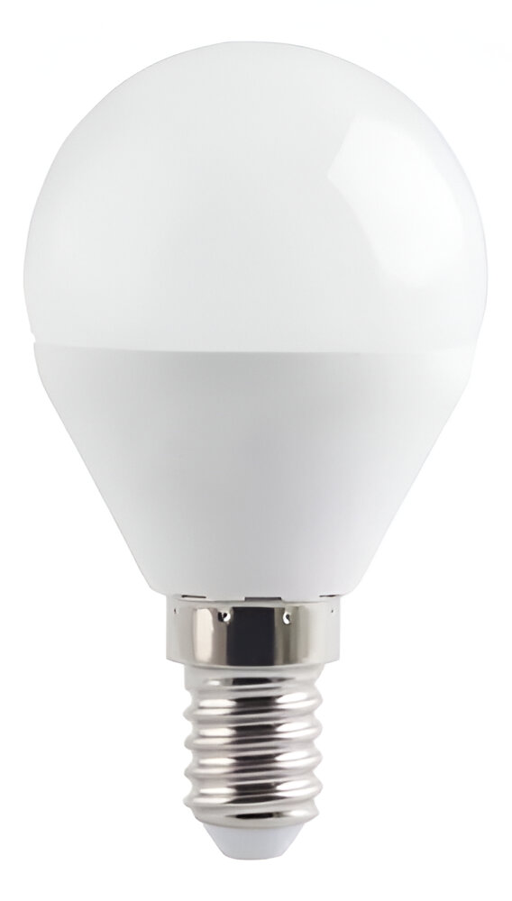 BOMBILLO LED 5W, G45, E14, LUZ BLANCA