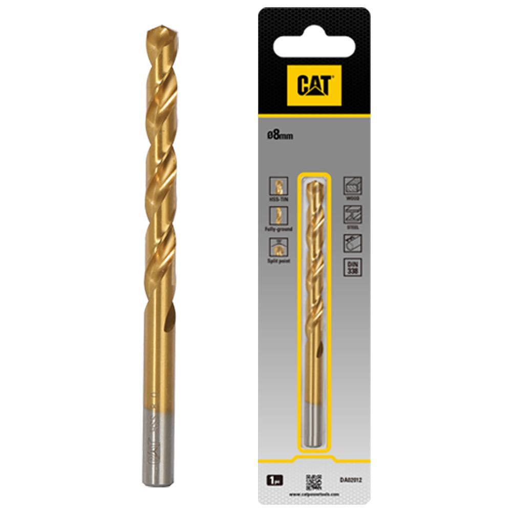 BROCA CILINDRICA MADERA/METAL/PVC 4,0X70MM(3U), DA02005 , CAT