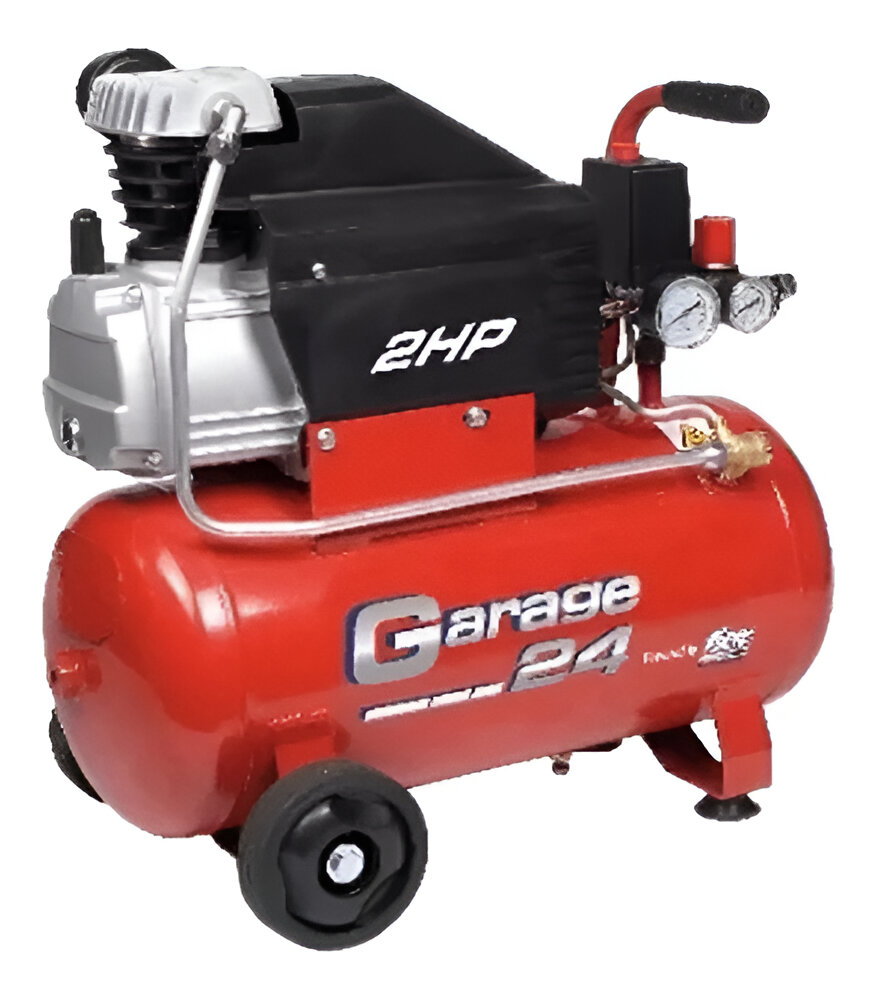 COMPRESOR DE AIRE 24 LTS, 2HP, 115V, FIAC, DOMOSA