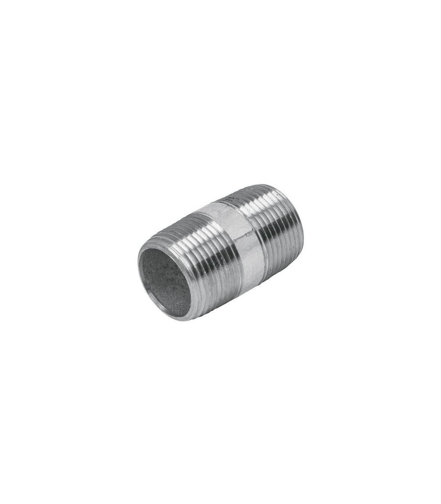 NIPLE 1/2" SEMI CORRIDO GALVANIZADO