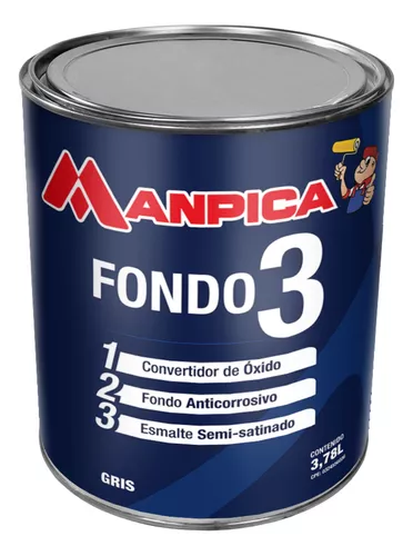 FONDO NEGRO P/METAL, (GALON), MANPICA