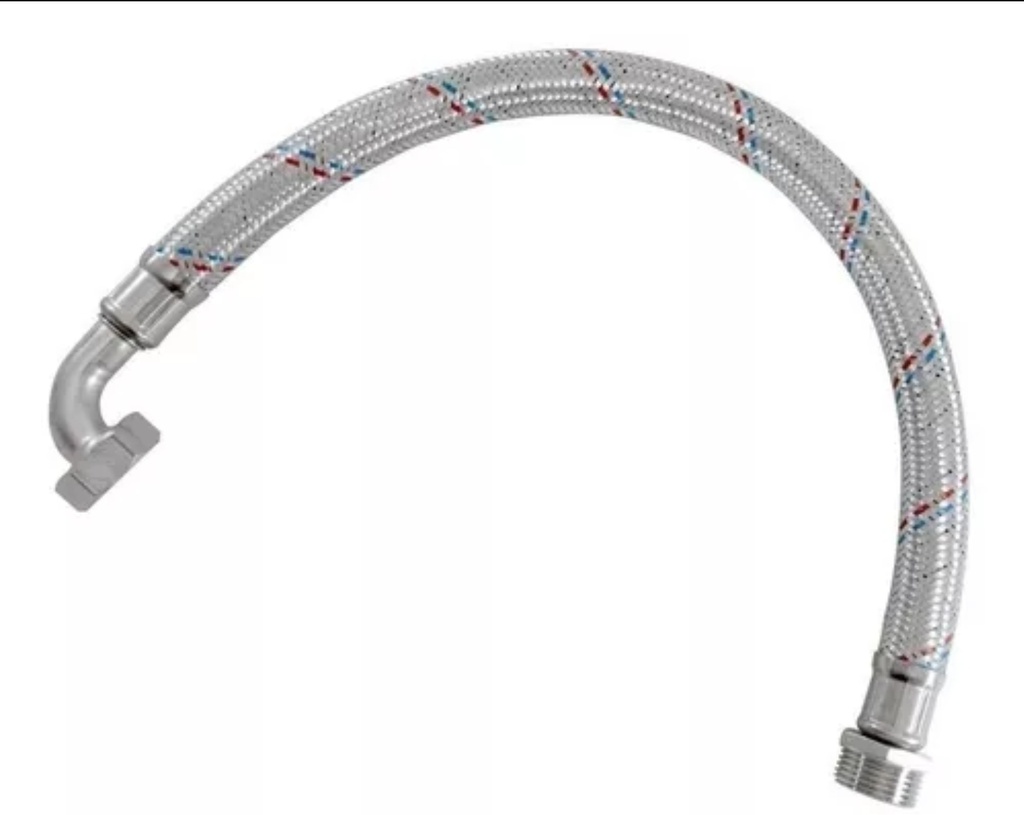 CANILLA FLEXIBLE 1" X 750 MM,  PEARL