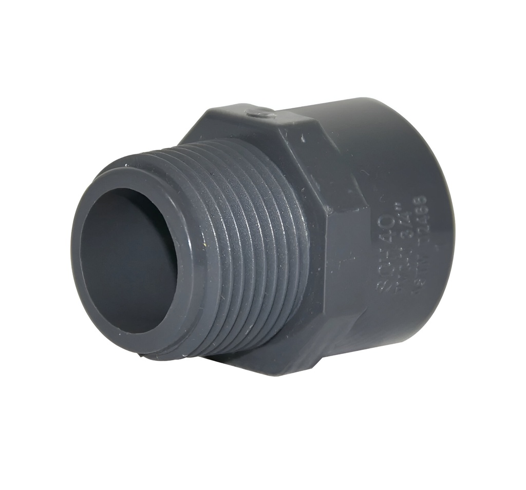 ADAPTADOR MACHO AF 1" ASTM PVC