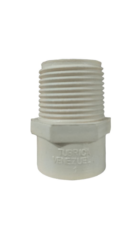 ADAPTADOR MACHO AC 1/2" ASTM, PVC