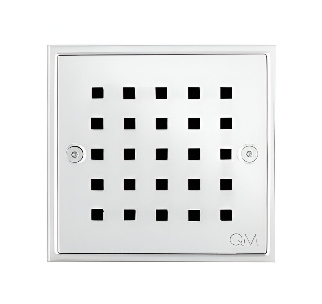 REJILLA CUADRADA CENTRAL RIA 10 X 10 PULIDO QM