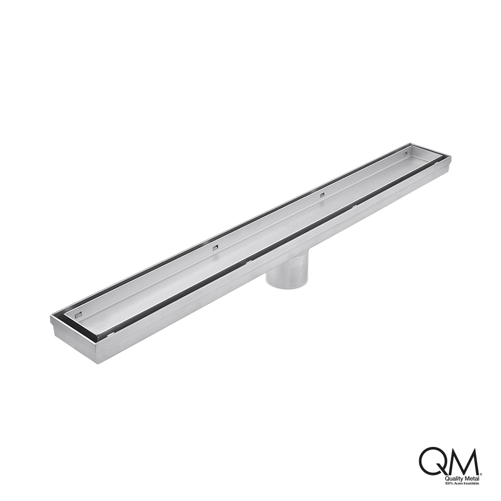 REJILLA LINEAL BAY 36" 2 EN 1 SATINADO QM