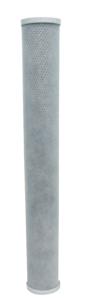 CARTUCHO CARBON BLOCK 20" X 2,5", ZOWA
