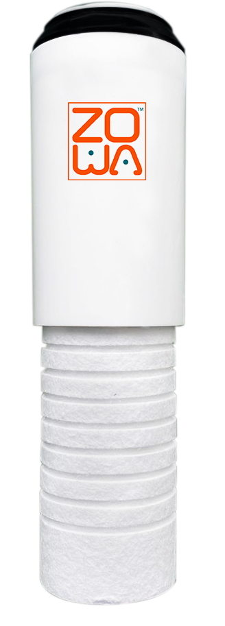 CARTUCHO 10" X 2,5" DOBLE ACCION,  ZOWA