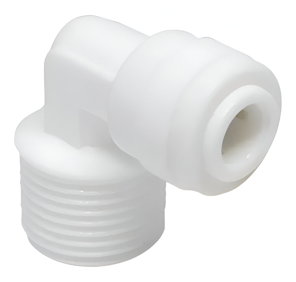 CODO MACHO QF 1/4" X 1/4", ZOWA
