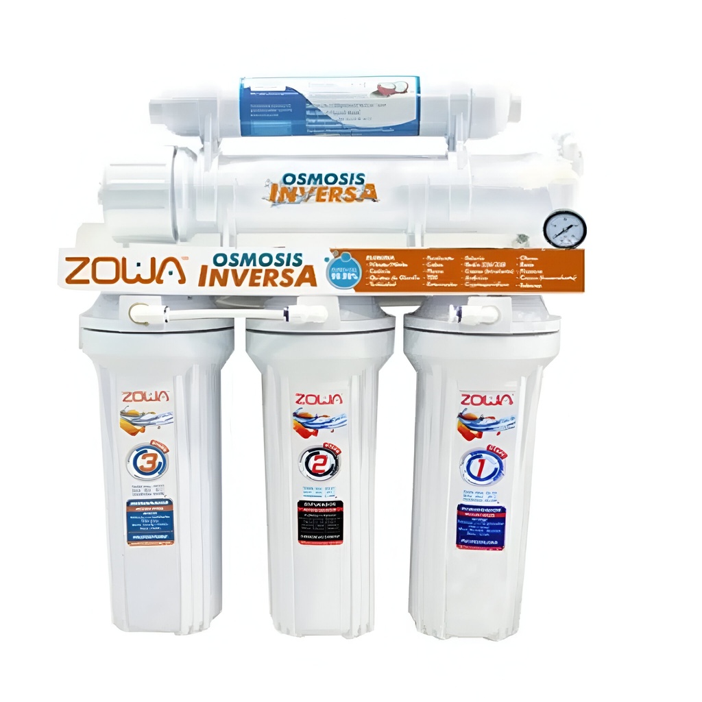 FILTRO 5 ETAPAS DE OSMOSIS, 400G, ZOWA
