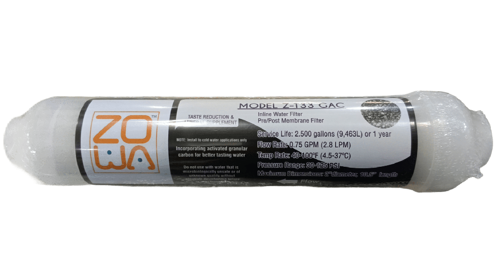CARTUCHO OSMOSIS CARBON MINERAL PASO 2,  Z-T33 GAC ZOWA
