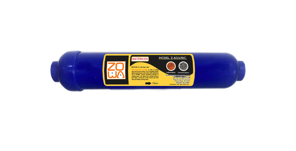 CARTUCHO OSMOSIS BACTERICIDA 10ETAPAS,  ZOWA