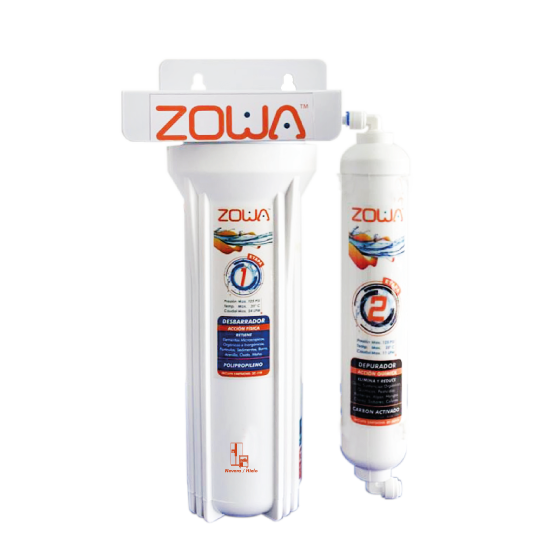 SISTEMA DE PURIFICACION DOBLE ACCION, NEVERA,  ZOWA