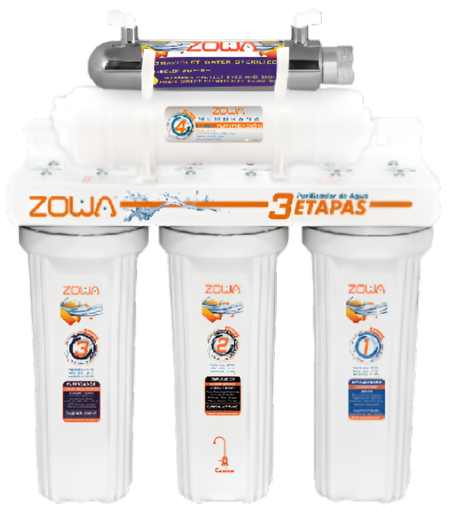 EQUIPO 3 ETAPAS + ULTRAPURIFICACION+UV, ZOWA