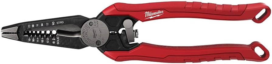 ALICATE DE ELECTRICISTA DE ALTA PALANCA 7 EN 1 MILWAUKEE