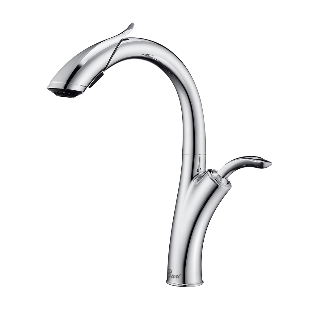 GRIFERIA PARA FREGADERO DRAGO CHROME  BARI                                                                              