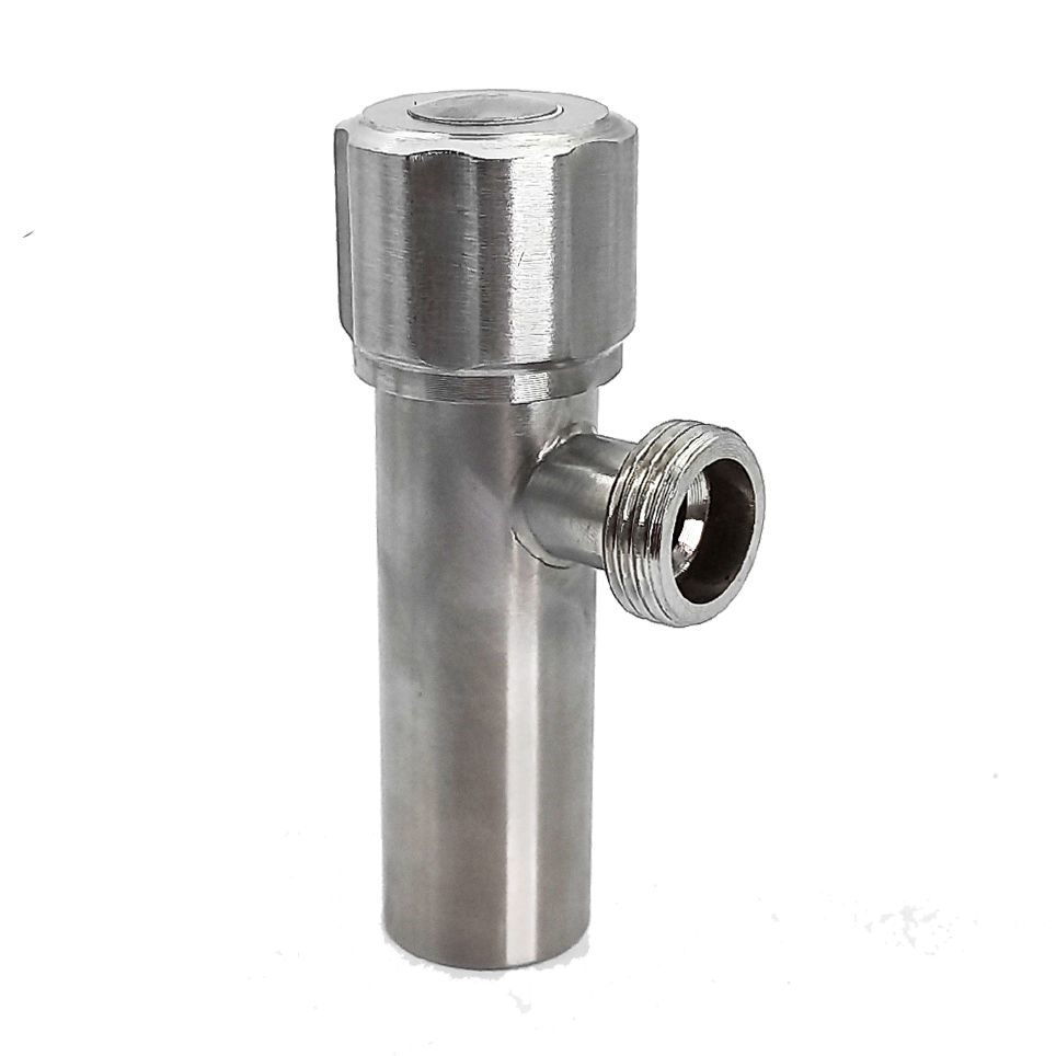 LLAVE DE ARRESTO DE ACERO INOXIDABLE HEMBRA BARI