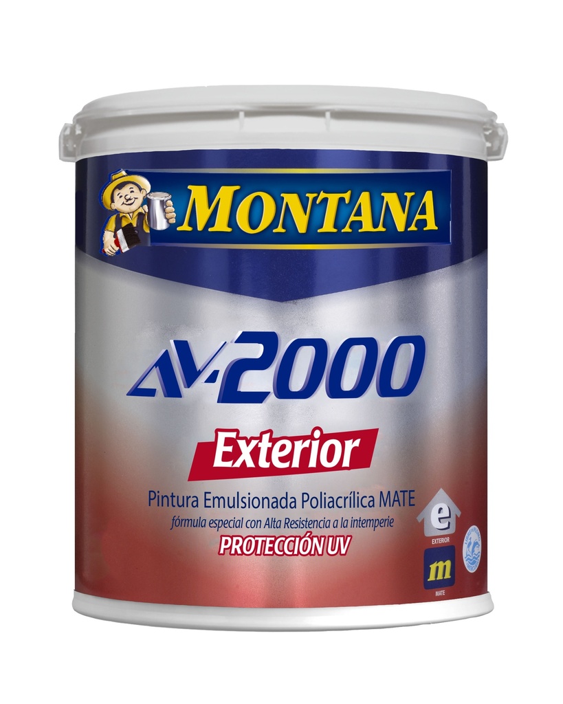 PINTURA AV-2000 EXTERIOR BLANCO GALON MONTANA