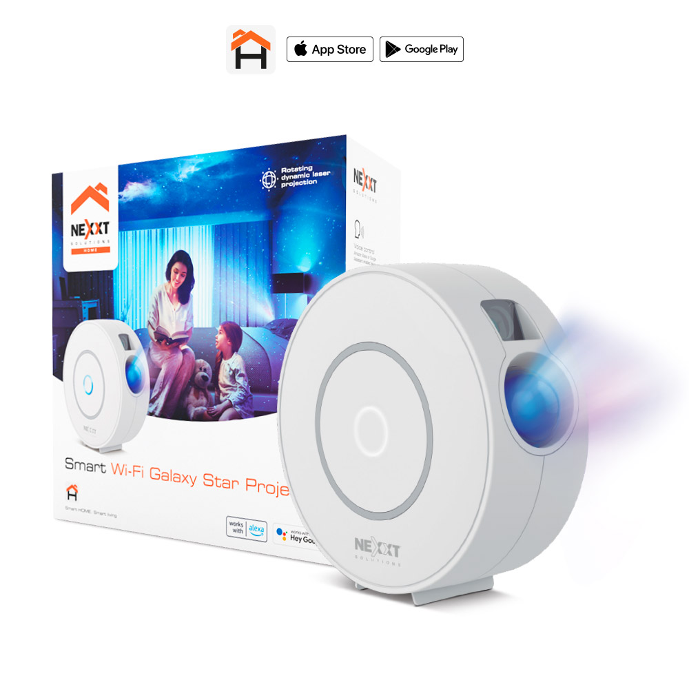 PROYECTOR DE GALAXIAS Y ESTRELLAS WIFI  NHAG100  NEXXT                                                                  