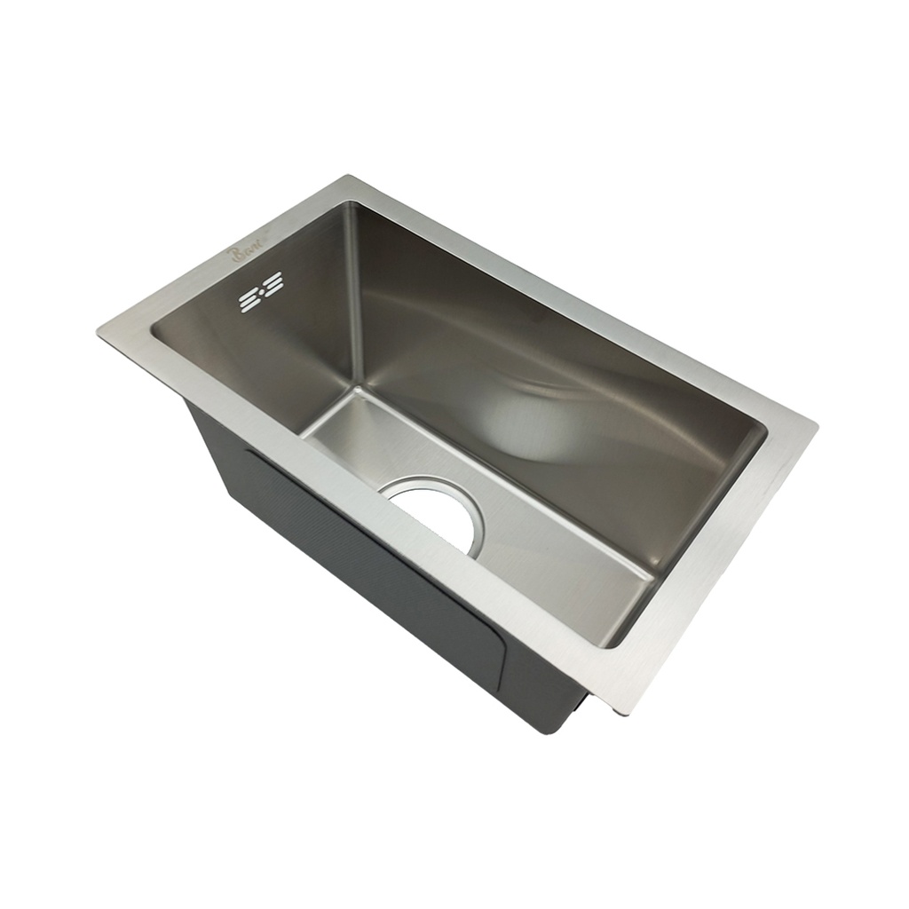 FREGADERO LAVA COPA ACERO INOXIDABLE BRUSHED  BAJO TOPE  BARI                                                           