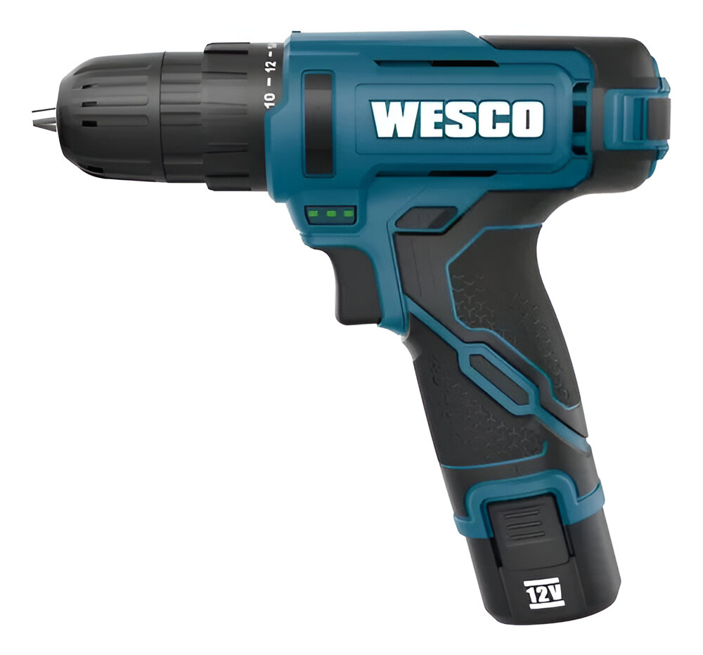 TALADRO ATORNILLADOR 3/8" 12V WS2556 WESCO