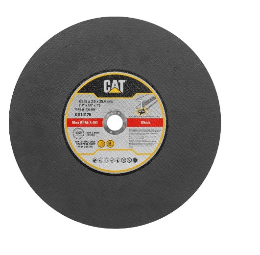 DISCO PARA CORTE METAL 14X1/8" DA10126 CAT
