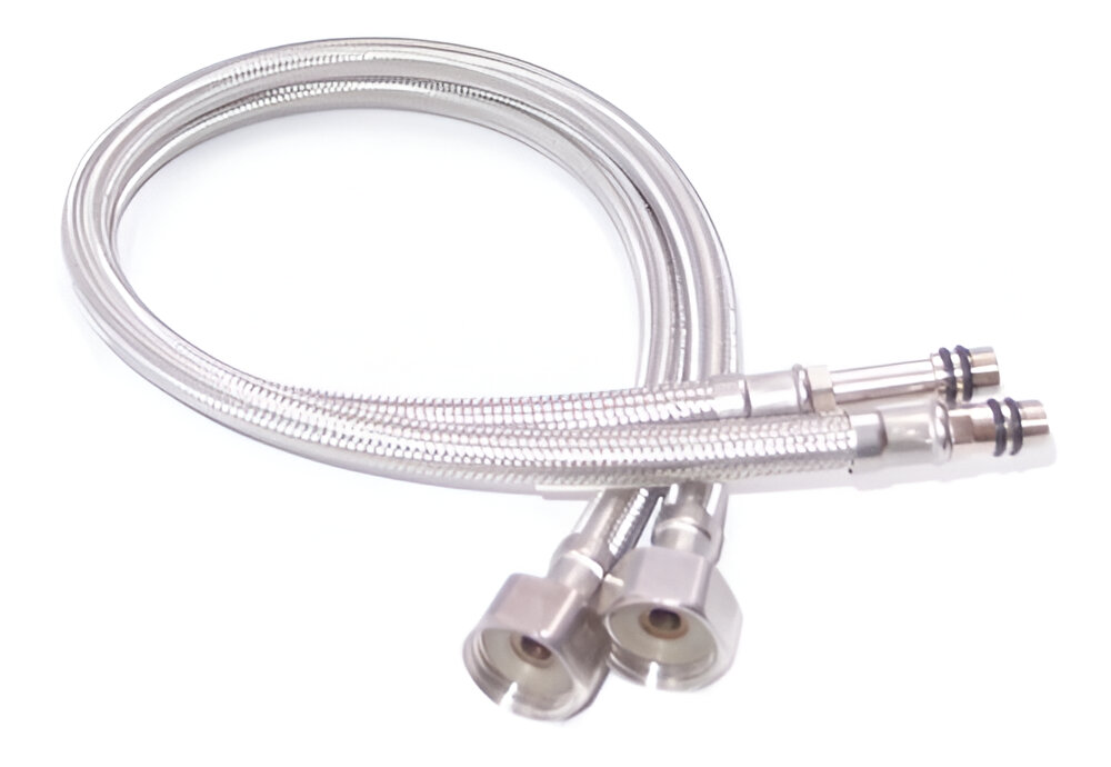 CANILLA ACERO FLEXIBLE P/MONOMANDO 1/2 X 3/8" X 40 CM EAL-M40 COFLEX                                                  