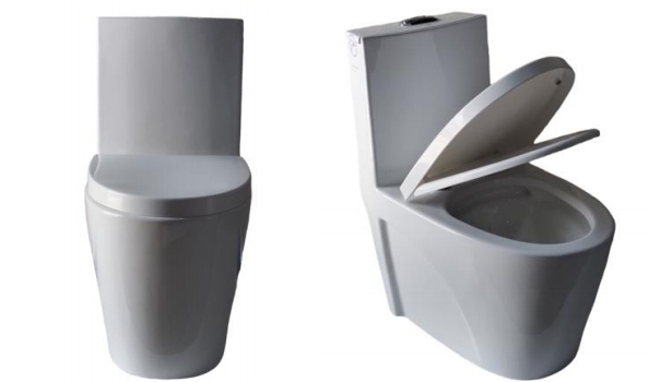 SANITARIO WC POCETA  ONE PIECE BLANCO  TANQUE ALTO OMEGA 3806                                                                             