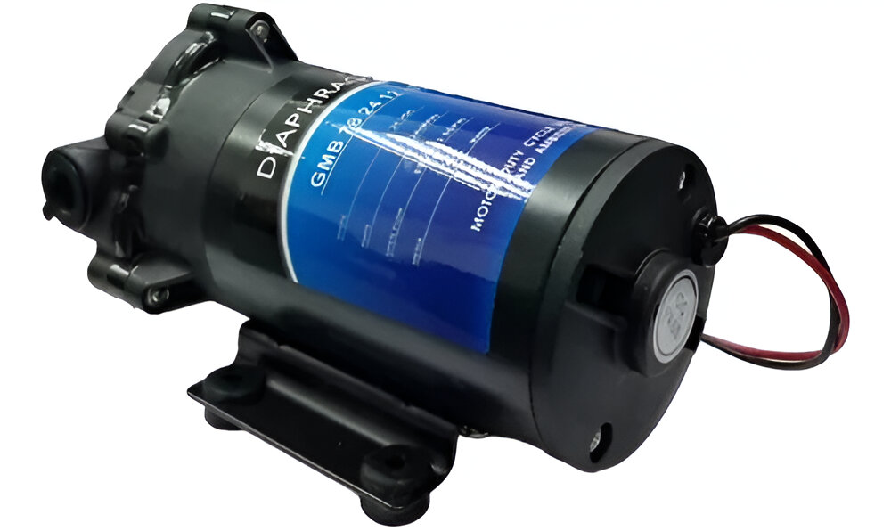 BOMBA AGUA 60LT/HORA  100PSI 24V PARA OSMOSIS 50G                                                                          