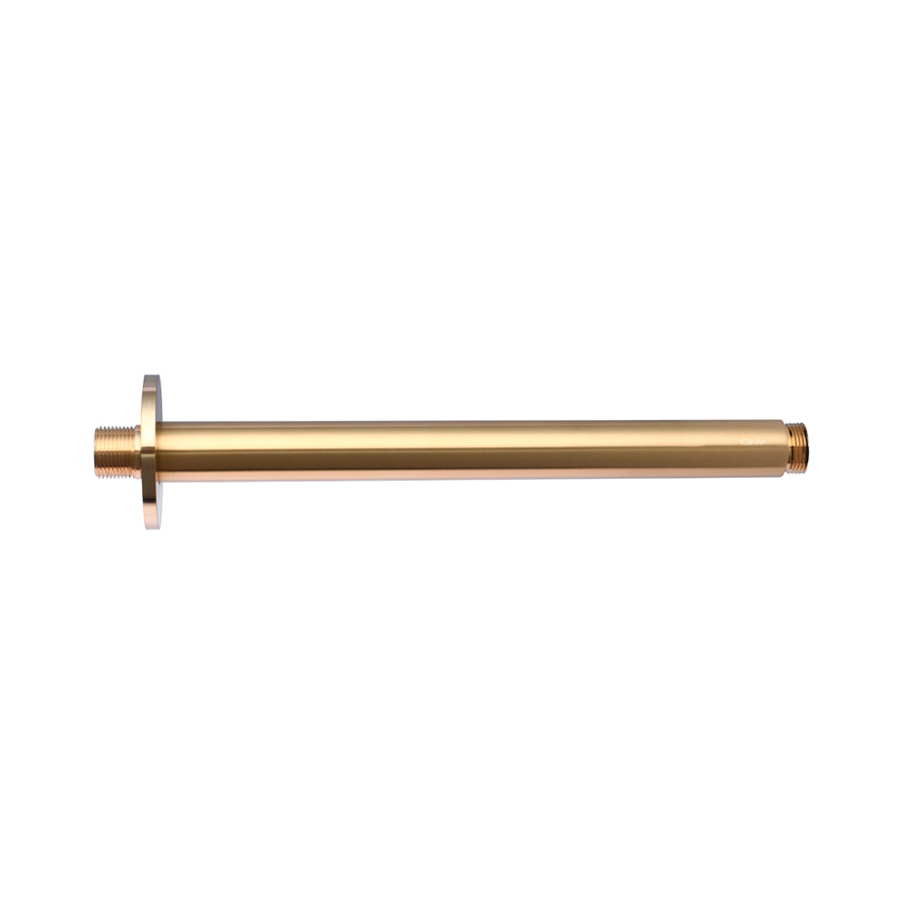 TUBO DE TECHO QM+ SUPREME P/DUCHA 30 CM GOLD                                                           