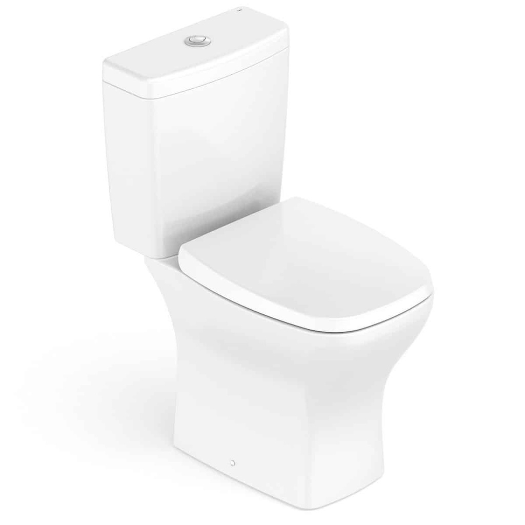 POCETA SANITARIO TWO PIECE RIMLESS VIP 59X37,5X80 CM, SAN-901,  CELITE                                                      