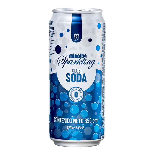 SPARKLING, LATA SODA, 355 ML                                                                                            