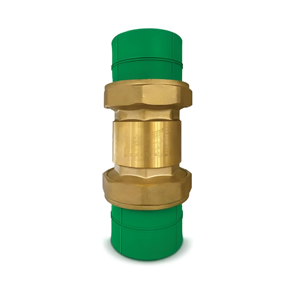 VALVULA CHECK 40/40 MM DOBLE UNION DONSEN                                                                          