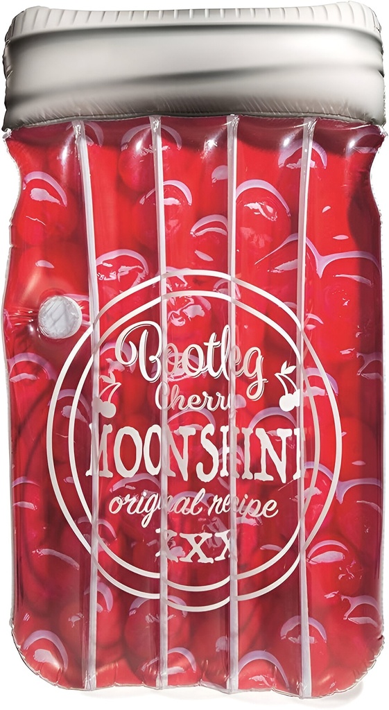 COLCHONETA INFLABLE MOONSHINE CEREZAS 1.90X1.14 MTS, 44039, BESTWAY