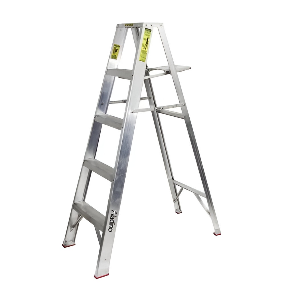 ESCALERA TIJERA ALUMINIO 5 TRAMOS ESTANDAR, ALADINO                                                                     