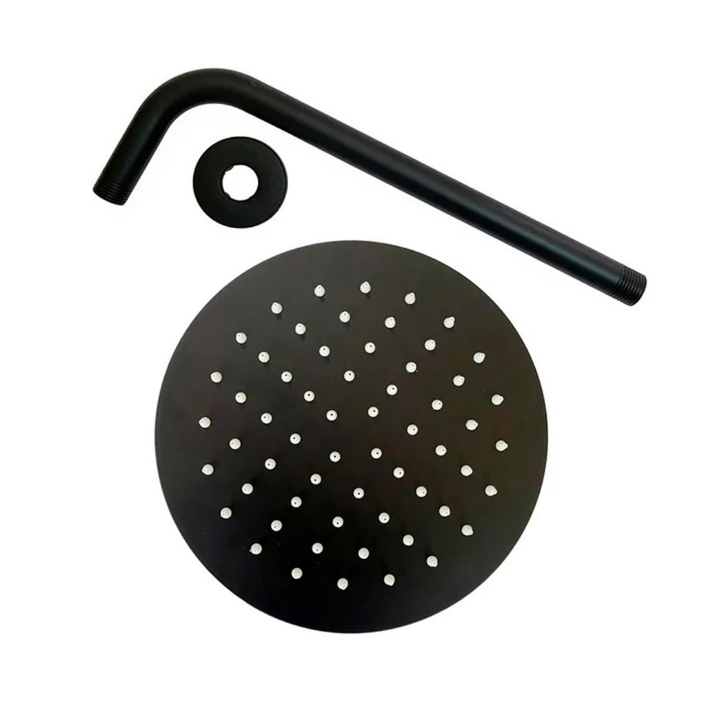 DUCHA EXTRA PLANA NEGRO KUBO124 KUBO                     