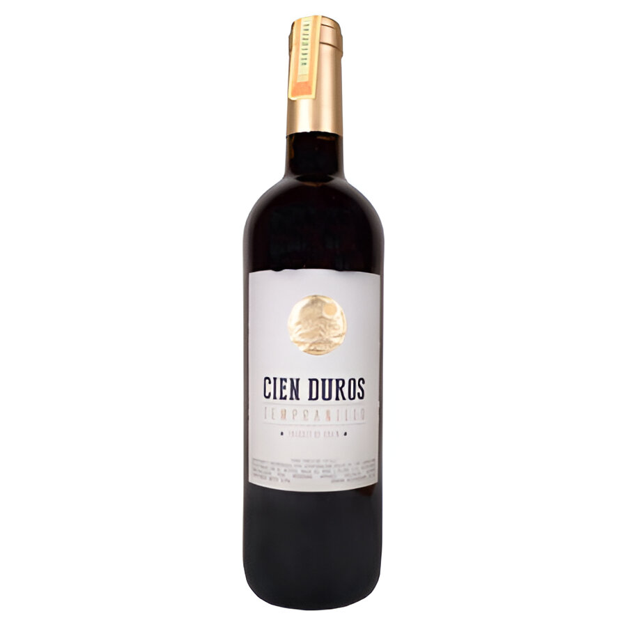 BOTELLA VINO CIEN DUROS TEMPRANILLO
