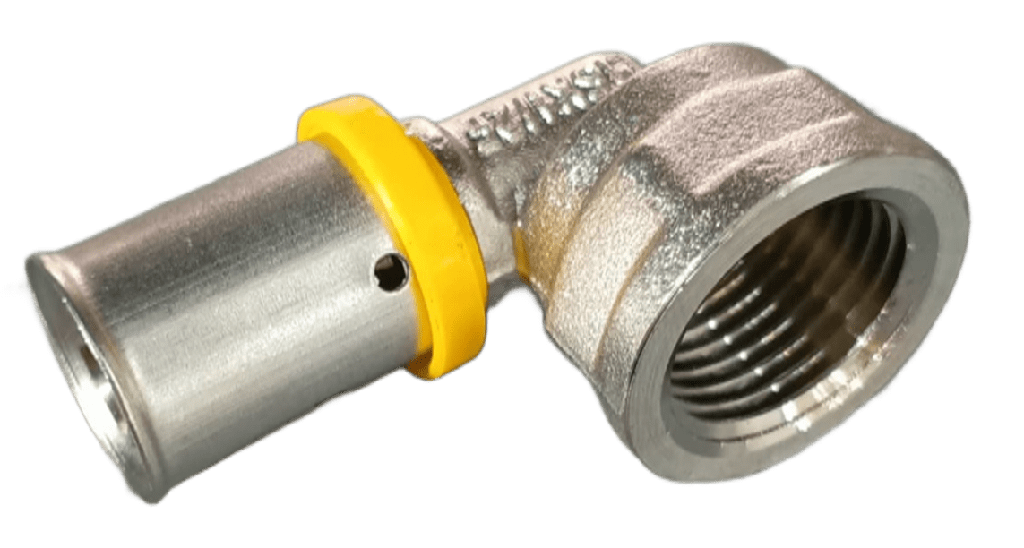 CODO 90° 25MMX3/4" HEMBRA PEC-AL-PEC GAS RIIFO