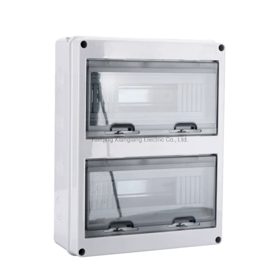 TABLERO DE DISTRIBUCION SUPERFICIAL INTEMPERIE 24 CIRCUITOS 27.5X35.5X10.8CM IP65 TOSUN               