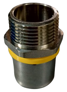 ADAPTADOR MACHO 32MMX1" PEC-AL-PEC GAS RIIFO                                  