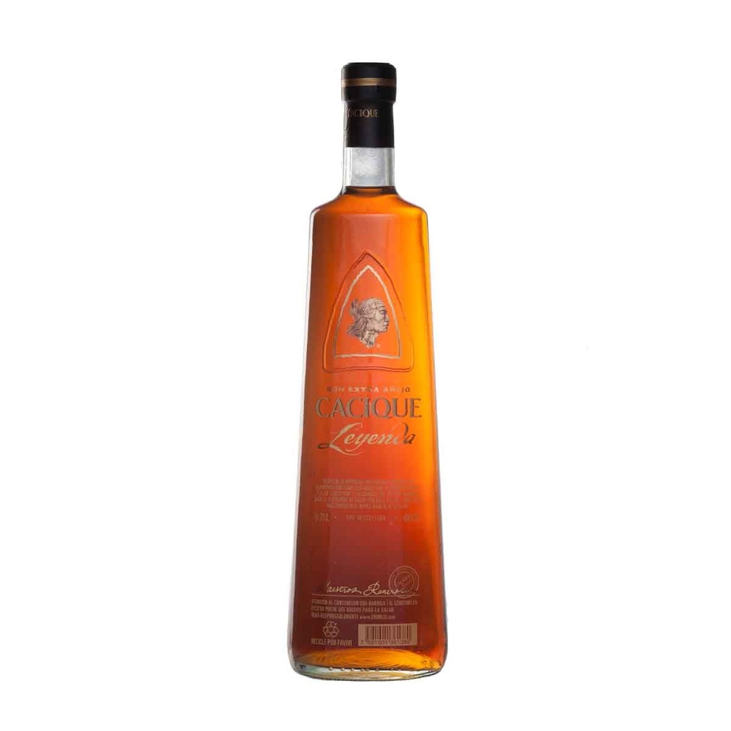 TRAGO RON CACIQUE LEYENDA                                                